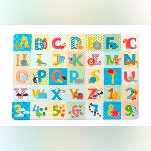 NWT~TADPOLES~Super-Soft Alphabet Memory Foam ABC Plush Playmat/Area Rug~Nursery